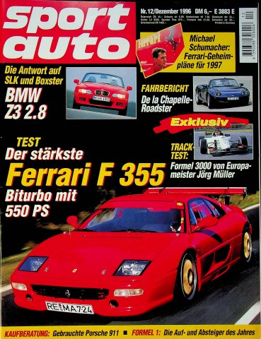 Deckblatt Sport Auto (12/1996)